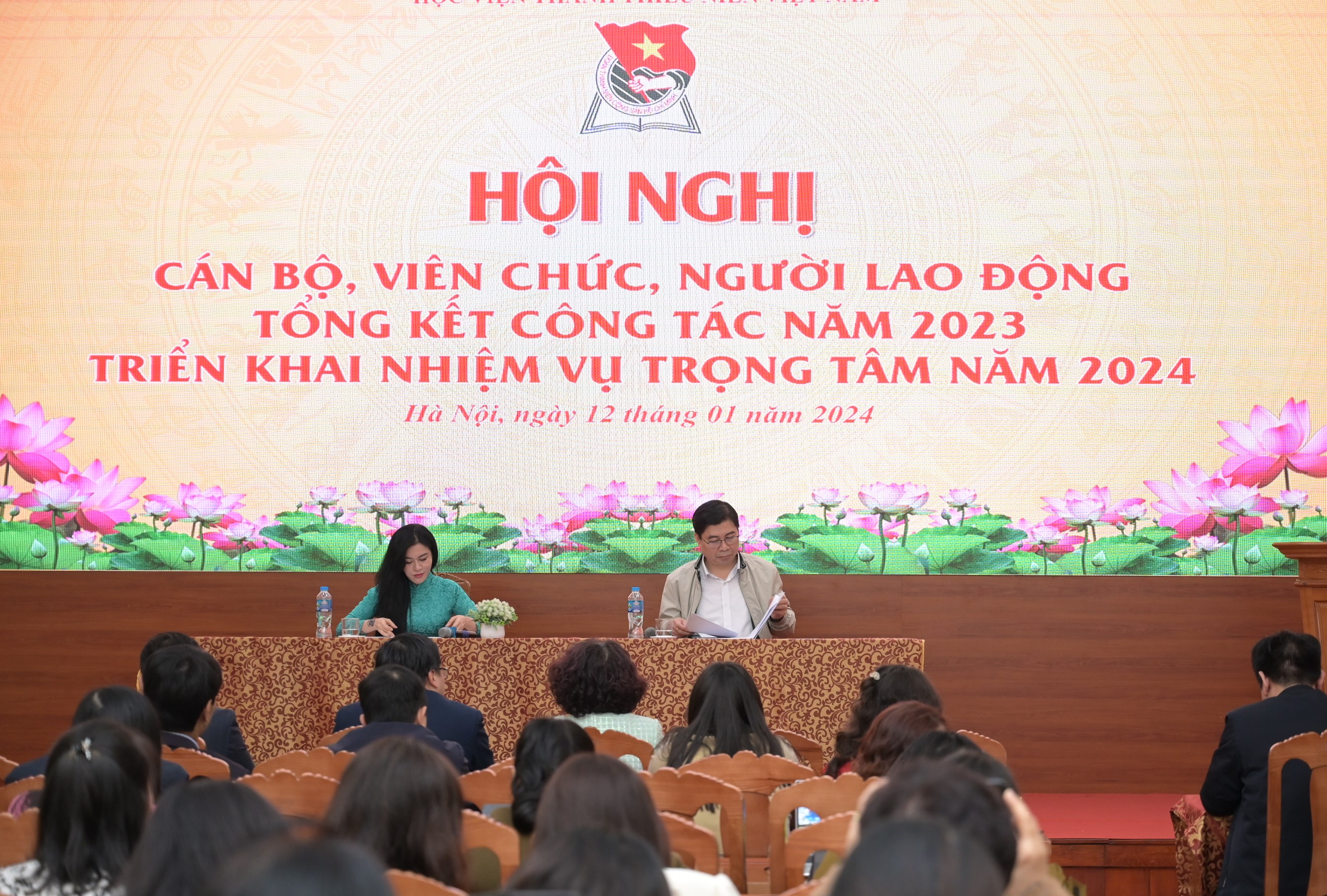 Hội nghị cán bộ, viên chức, người lao động Học viện Thanh thiếu niên Việt Nam năm 2023