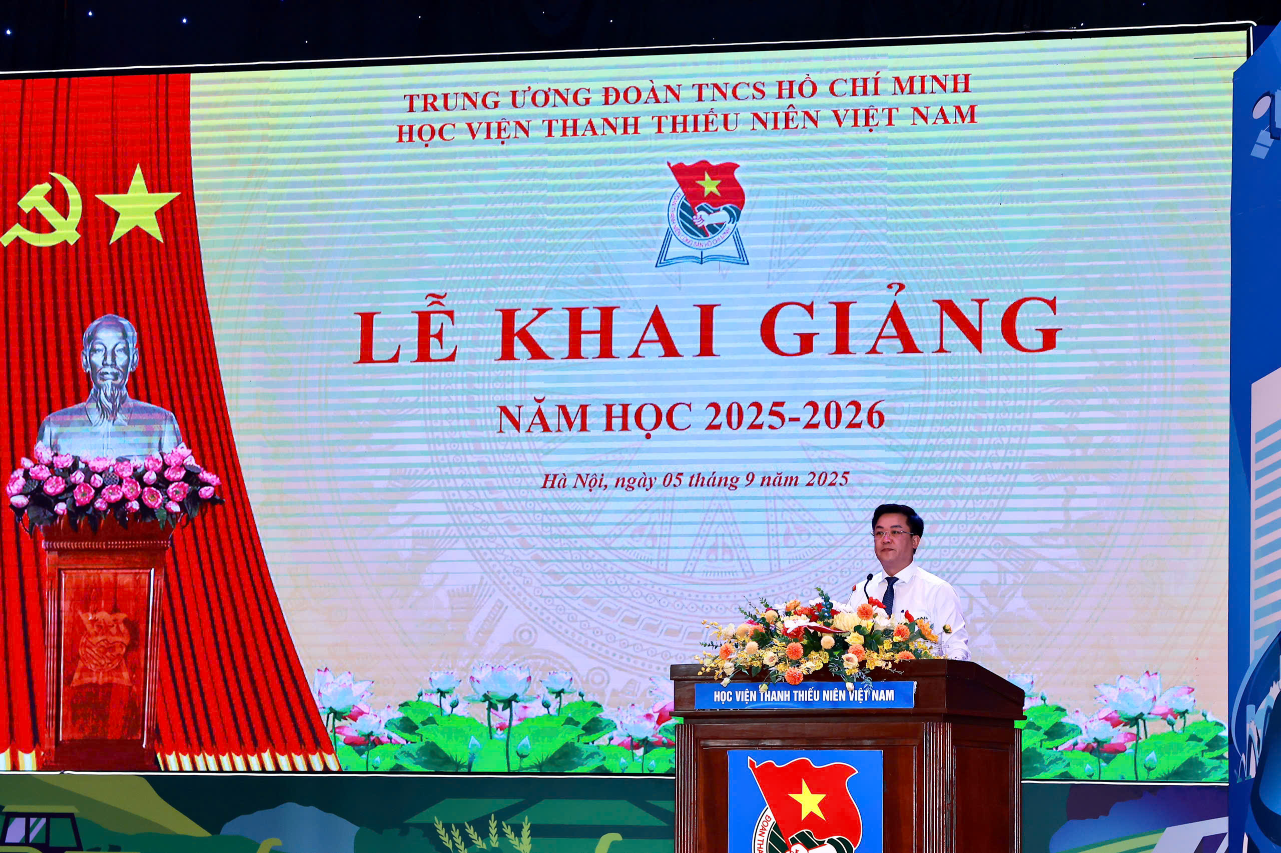 Học viện Thanh thiếu niên Việt Nam khai giảng năm học 2025 - 2026