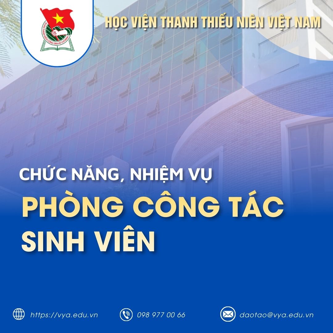 Chức năng, nhiệm vụ của Phòng Công tác sinh viên
