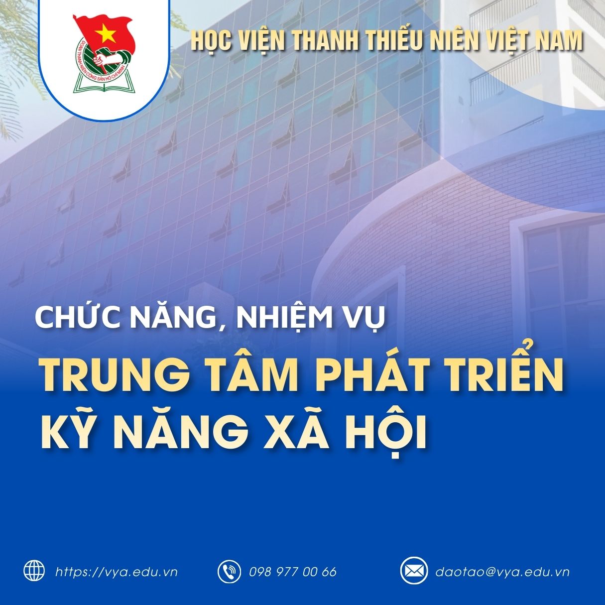 Quy chế tổ chức và hoạt động của Trung tâm Phát triển kỹ năng xã hội