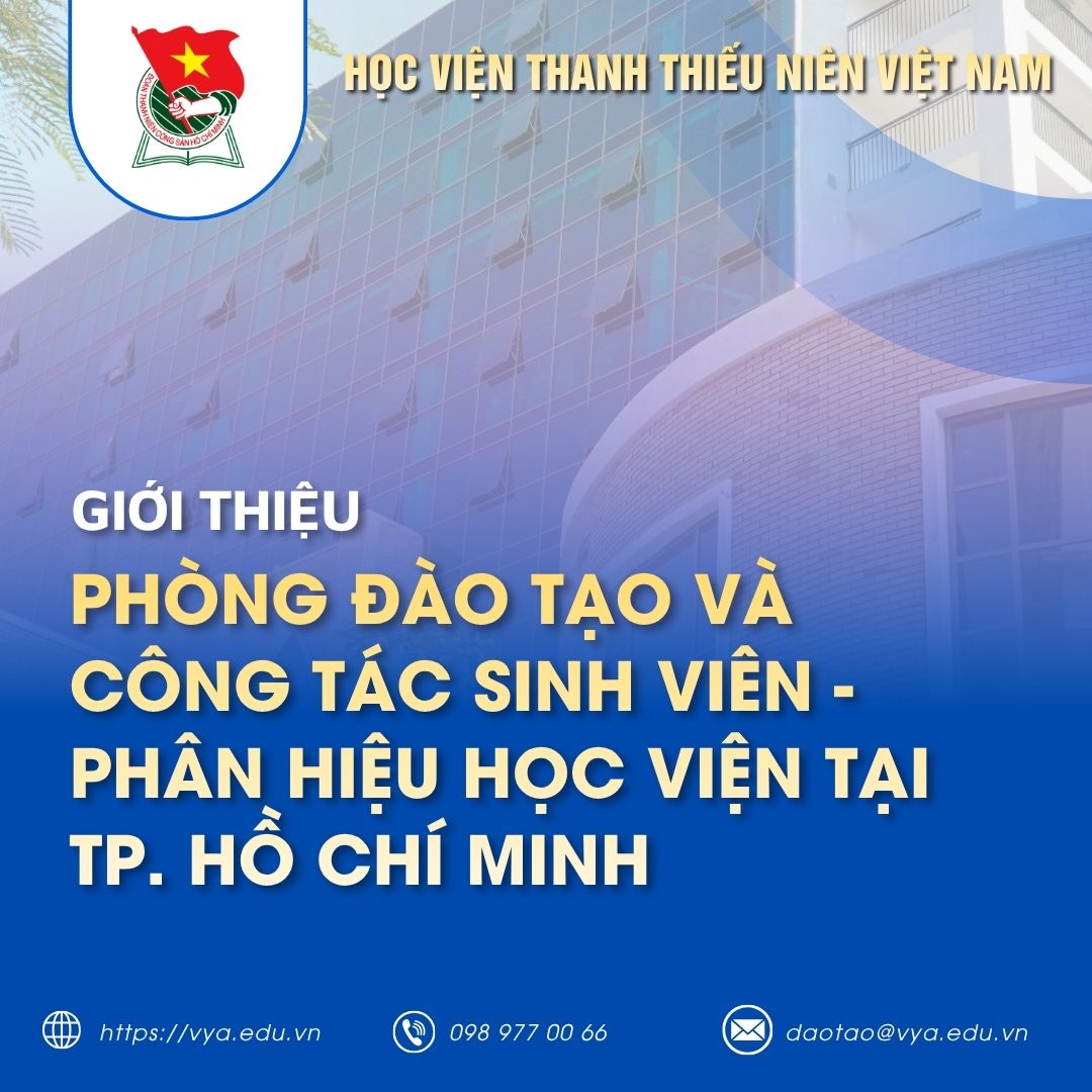 Phòng Đào tạo và Công tác sinh viên, Phân hiệu Học viện tại TP. Hồ Chí Minh